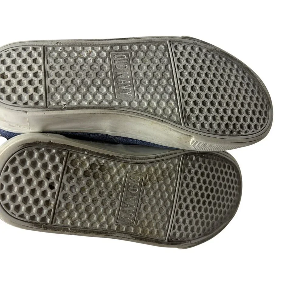 Old Navy Blue Pull On Slippers Size 1